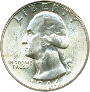 image for: 1944-S 25c PCGS MS66