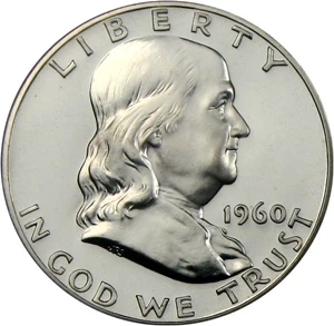 image for: 1960 50c NGC Proof 67 *Star*