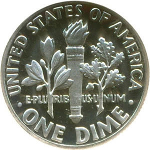 image for: 1970-S 10c NGC Proof 68 UCameo