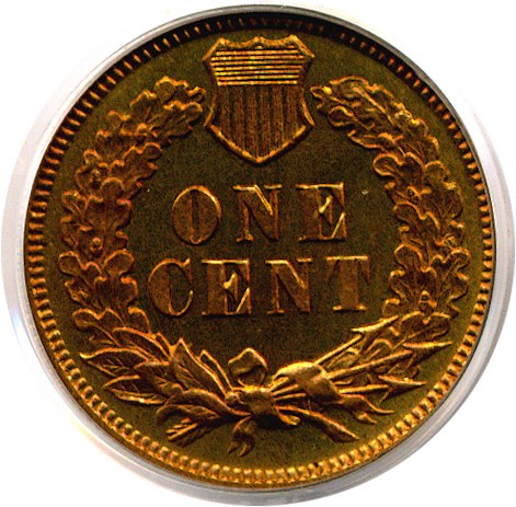 image for: 1875 1c  PCGS Proof 65 RD