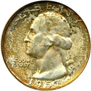 image for: 1957-D 25c NGC MS67