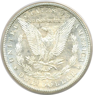image for: 1880-S $1 8/7 PCGS MS65