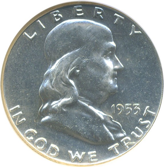 image for: 1953 50c  NGC MS65 *Star*