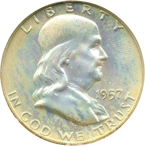 image for: 1957-D 50c NGC MS64