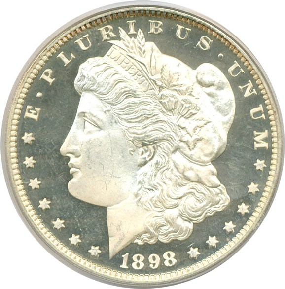 image for: 1898 $1  PCGS/CAC Proof 64 DCameo