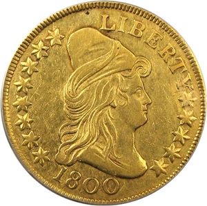 image for: 1800 $10 PCGS XF45