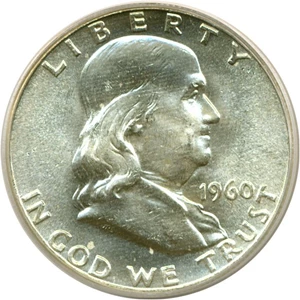 image for: 1960 50c PCGS MS65 FBL