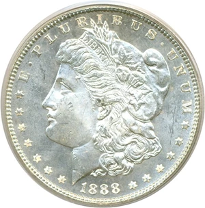 image for: 1888 $1 PCGS MS65 PL OGH