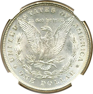 image for: 1878 8TF $1 VAM 14.2 Polished Ear NGC MS65
