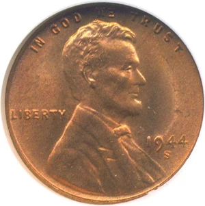 image for: 1944-S 1c NGC MS67 RD