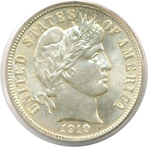 image for: 1910 10c PCGS MS64