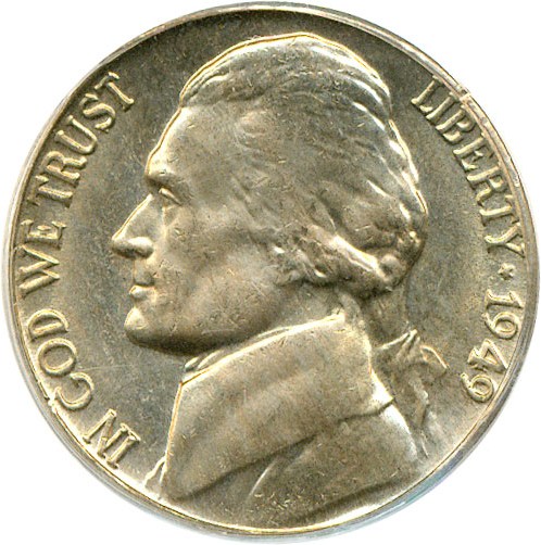 image for: 1949 5c  PCGS MS65 FS