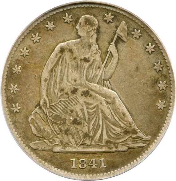 image for: 1841-O 50c  PCGS VF20 