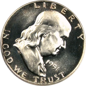 image for: 1951 50c PCGS Proof 67