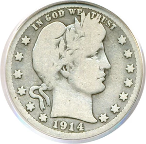 image for: 1914-S 25c PCGS Good-6