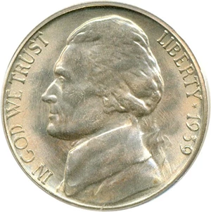 image for: 1939-S 5c Reverse of 1940 PCGS MS66 FS