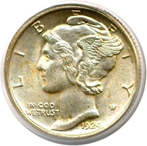 image for: 1924-S 10c PCGS MS63 FB