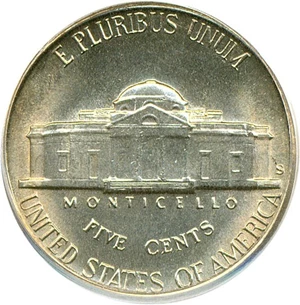 image for: 1947-S 5c PCGS MS66 FS