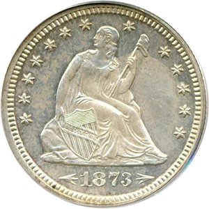 image for: 1873 25c Arrows PCGS Proof 62