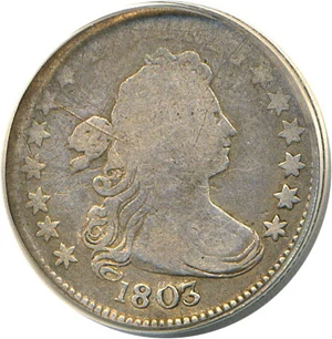 image for: 1803 10c PCGS Good-6 OGH (JR-3)