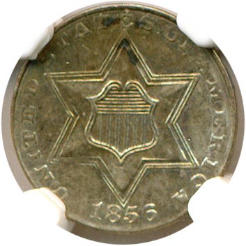 image for: 1856 3cS  NGC AU53