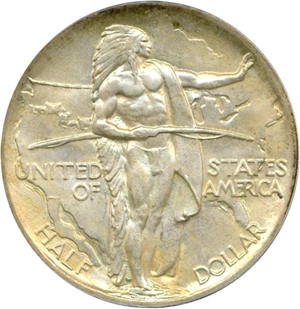 image for: 1936 50c Oregon PCGS MS67
