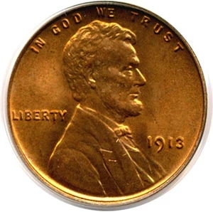 image for: 1913 1c PCGS/CAC MS66 RD OGH