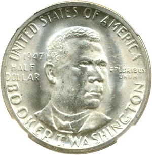image for: 1947-S 50c BTW NGC MS66
