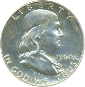 image for: 1960 50c PCGS Proof 64