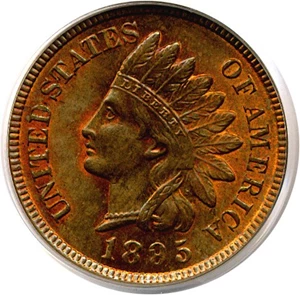 image for: 1895 1c PCGS MS64 RB
