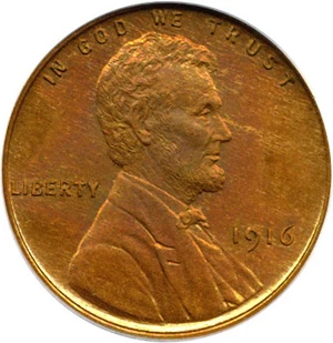 image for: 1916 1c PCGS Proof 64 RD