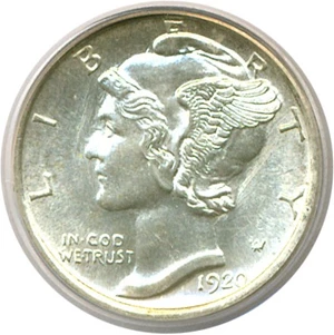 image for: 1920-S 10c PCGS MS64 FB