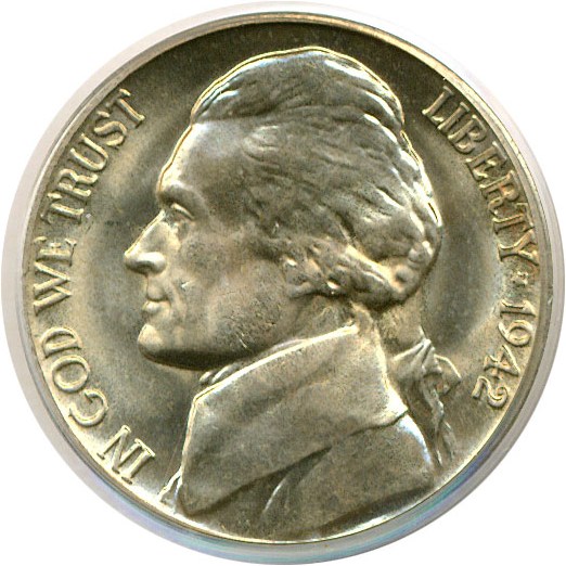 image for: 1942-D 5c  PCGS MS66 FS