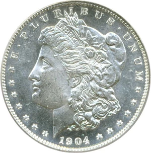 image for: 1904-O $1 PCGS MS64 PL