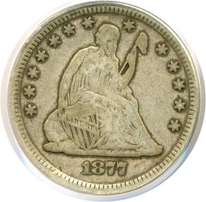 image for: 1877-S 25c PCGS VG10