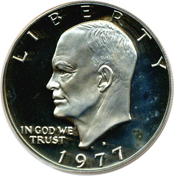 image for: 1977-S $1  PCGS Proof 67 DCameo