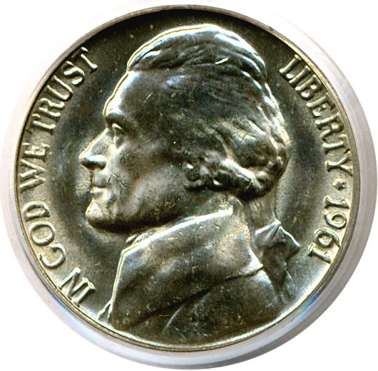 image for: 1961 5c  PCGS MS65 FS