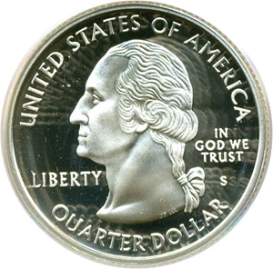 image for: 2004-S 25c Wisconsin-Silver PCGS Proof 69 DCameo