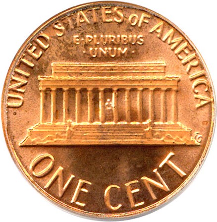 image for: 1985 1c  PCGS MS66 RD OGH