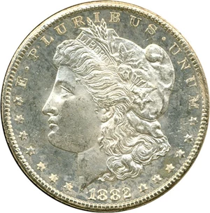image for: 1882-CC $1 GSA Hoard/NGC MS63 PL