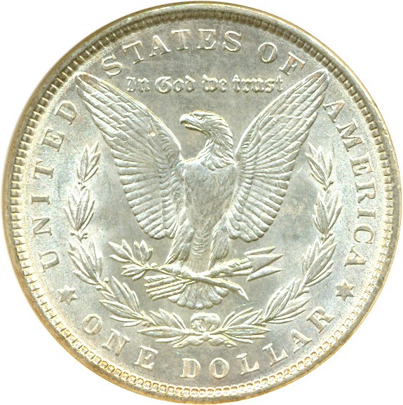 image for: Top 100 VAM: 1887 $1 VAM 5  Doubled Date ANACS MS63 