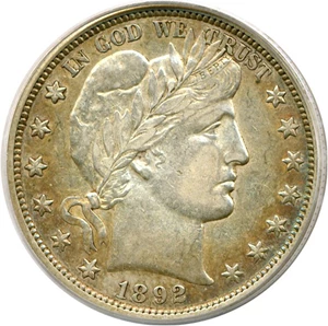 image for: 1892 50c PCGS XF45