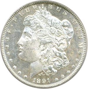 image for: 1891-CC $1 PCGS MS63 PL