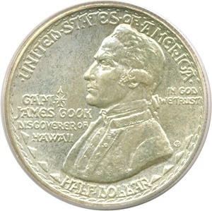 image for: 1928 50c Hawaiian PCGS MS65