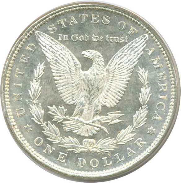 image for: 1891 $1  PCGS MS63 DMPL