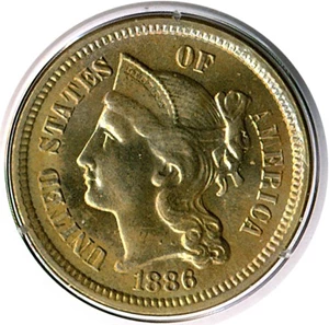 image for: 1886 3cN PCGS Proof 65 OGH