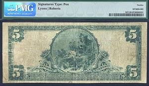 image for: 1902 $5 East Peoria, IL PCGS F12 (Fr.587, Charter #6724,Red Seal)