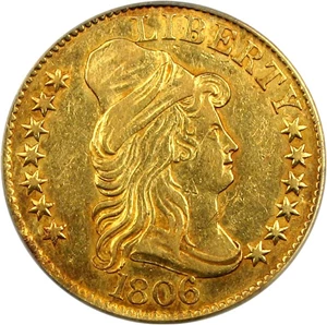 image for: 1806 $5 PCGS XF40