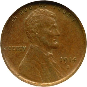 image for: 1914-S 1c NGC AU53 BN