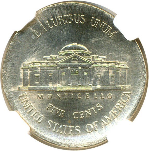 image for: Mint Error: 1999-P 5c  NGC MS65 6FS  - Broadstruck